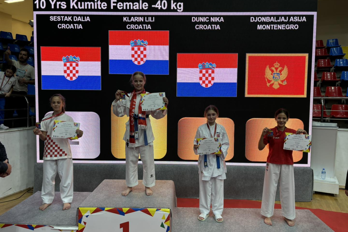 Lili Klarin, kraljica Balkana: Zlatna medalja bez izgubljenog poena!